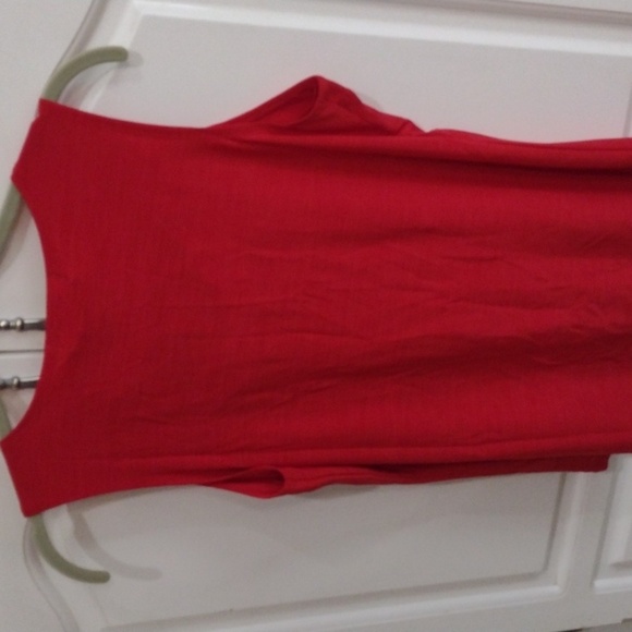 Diana Belle Rhinestone red top Small - Picture 3 of 5